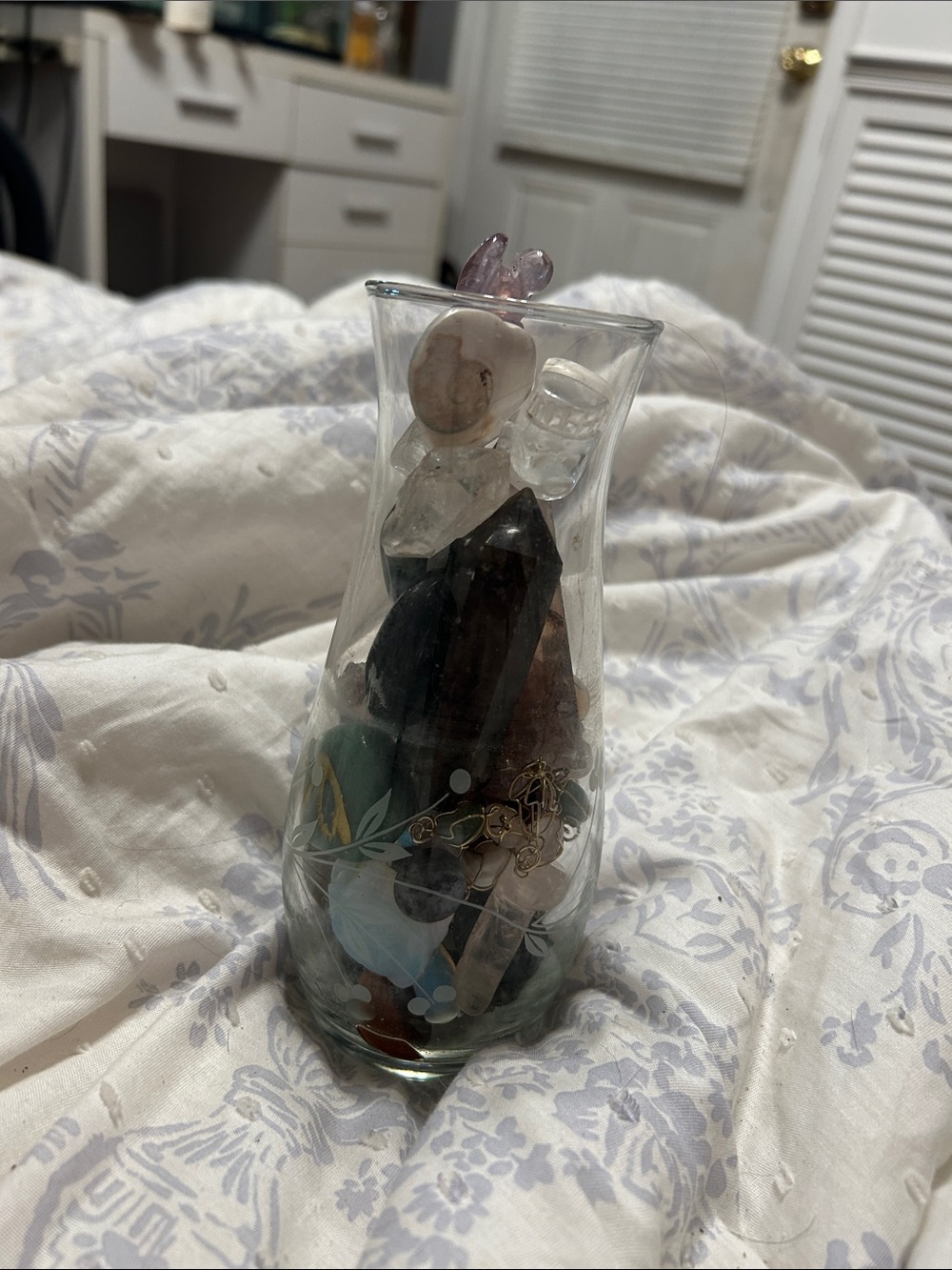 Mystery crystal jar